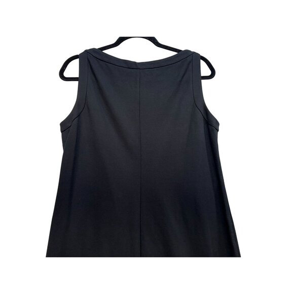 Talbots Womens Sleeveless Embellished Neckline Dress Size 12 Black - Picture 11 of 11